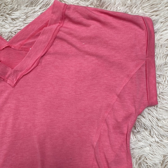 Cherish Dolman Sleeve V-Neck Top 💗 Pink - Picture 6 of 13